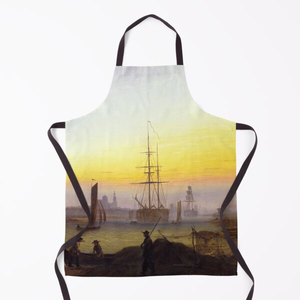 Item preview, The port of Greifswald. Caspar David Friedrich designed and sold by likiska.