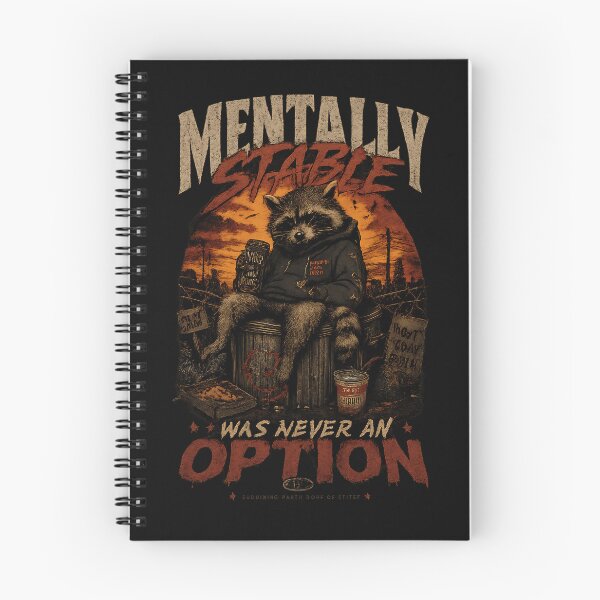 Item preview, Mentally Stable Was Never An Option designed and sold by BrightHamster.