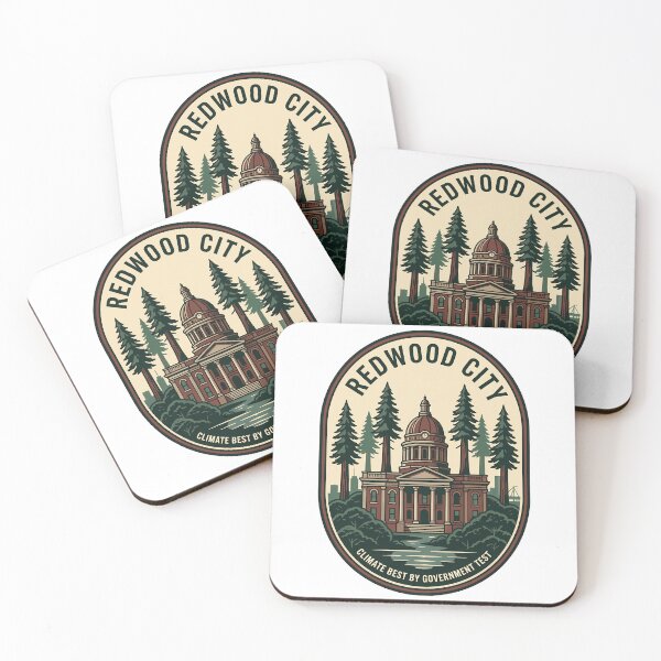 Item preview, Vintage Redwood City California Travel Badge designed and sold by k3rstman1.