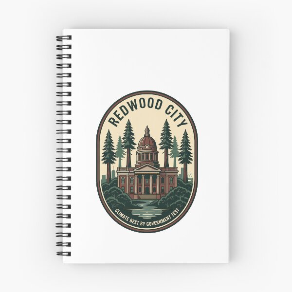 Item preview, Vintage Redwood City California Travel Badge designed and sold by k3rstman1.