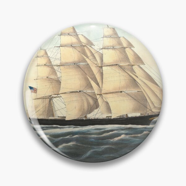 Item preview, Flying Cloud Clipper Ship | Nautical Art designed and sold by GammaRay.