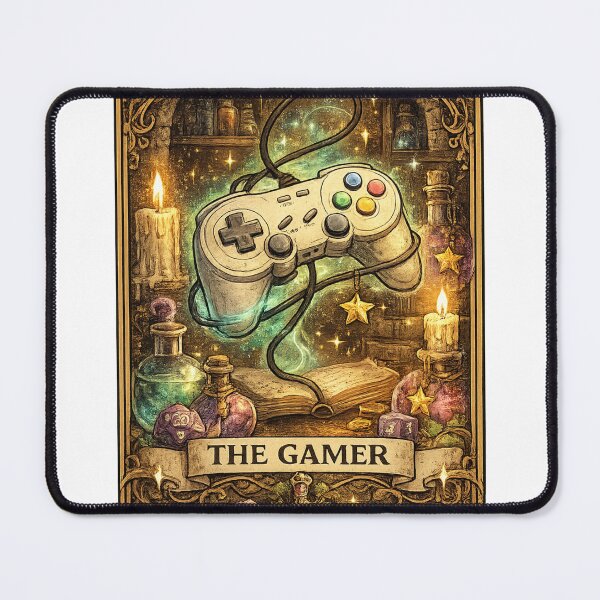 Item preview, The Gamer Tarot Card designed and sold by neonvael.