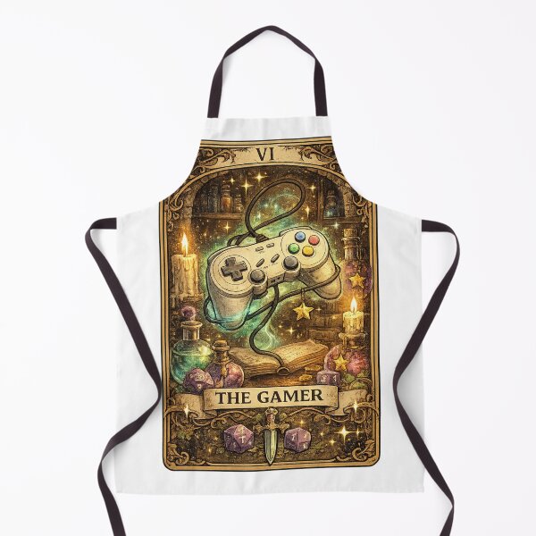 Item preview, The Gamer Tarot Card designed and sold by neonvael.