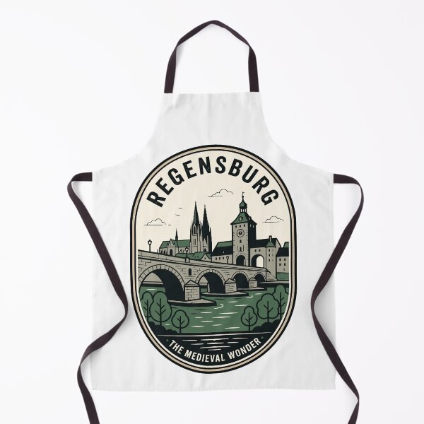 Item preview, Regensburg Germany Medieval Stone Bridge Skyline designed and sold by k3rstman1.