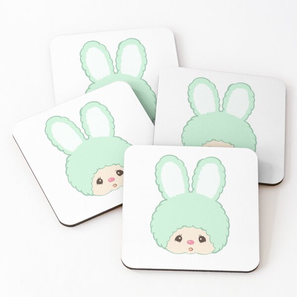 Item preview, teal chimutan bunny moncchichi designed and sold by stardust forever.