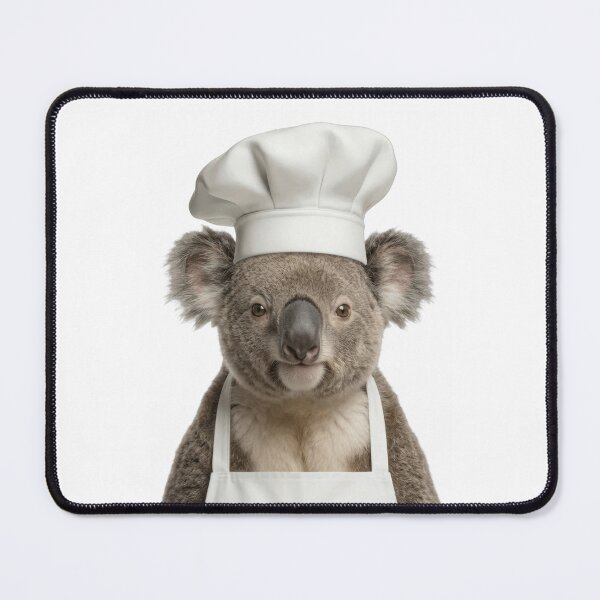 Item preview, Funny Koala Chef Realistic Animal Cooking Humor Art designed and sold by LazyOwlStore.