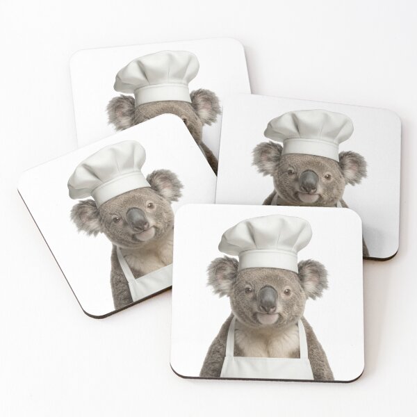 Item preview, Funny Koala Chef Realistic Animal Cooking Humor Art designed and sold by LazyOwlStore.
