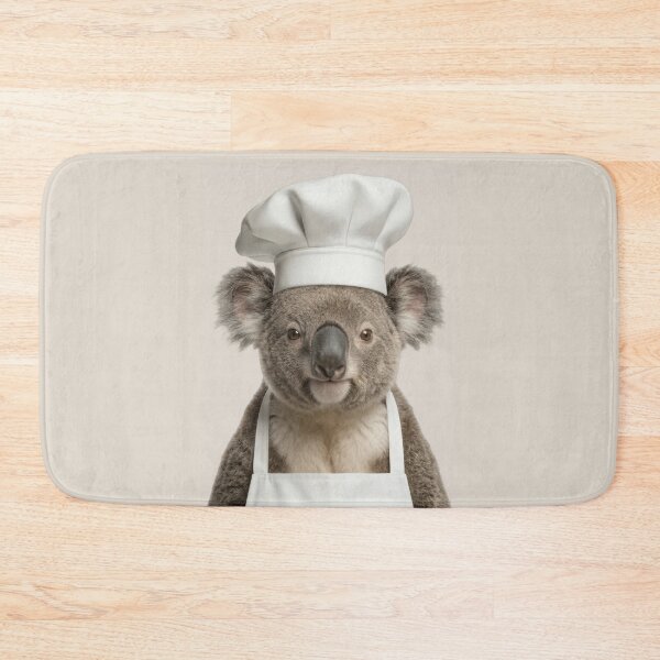Item preview, Funny Koala Chef Realistic Animal Cooking Humor Art designed and sold by LazyOwlStore.