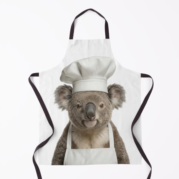Item preview, Funny Koala Chef Realistic Animal Cooking Humor Art designed and sold by LazyOwlStore.