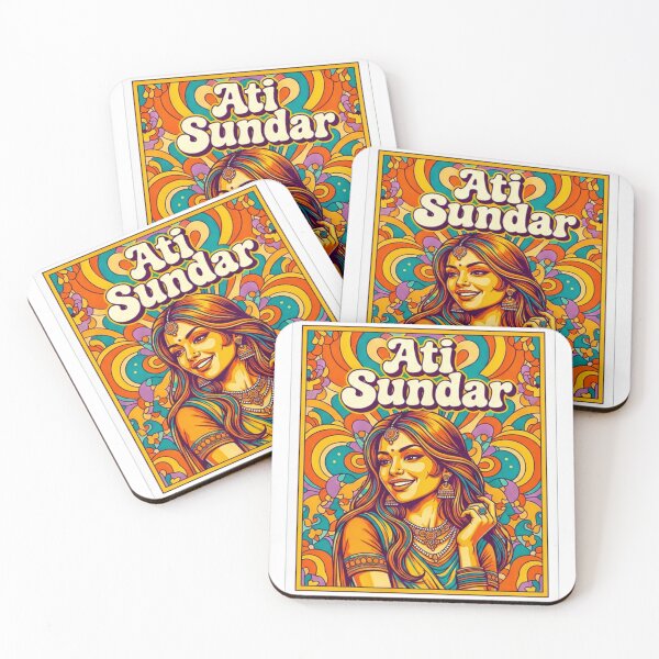 Item preview, Indian Beauty - Ati Sundar vintage art designed and sold by mackyartsstudio.