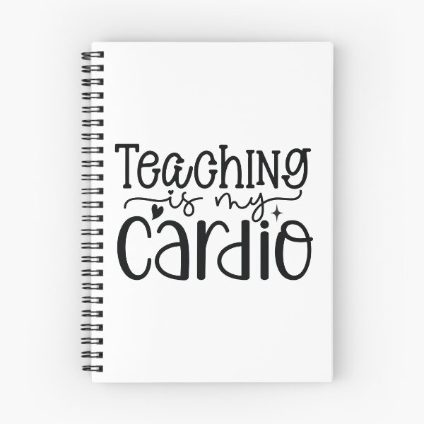 Item preview, Teaching Is My Cardio - Funny Active School Teacher Life Art designed and sold by FuzionRaptor.