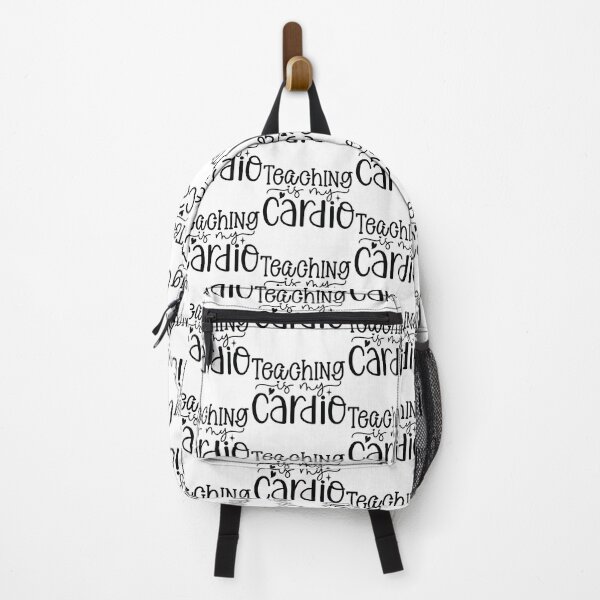 Item preview, Teaching Is My Cardio - Funny Active School Teacher Life Art designed and sold by FuzionRaptor.