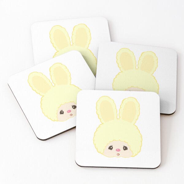 Item preview, yellow chimutan bunny moncchichi designed and sold by stardust forever.