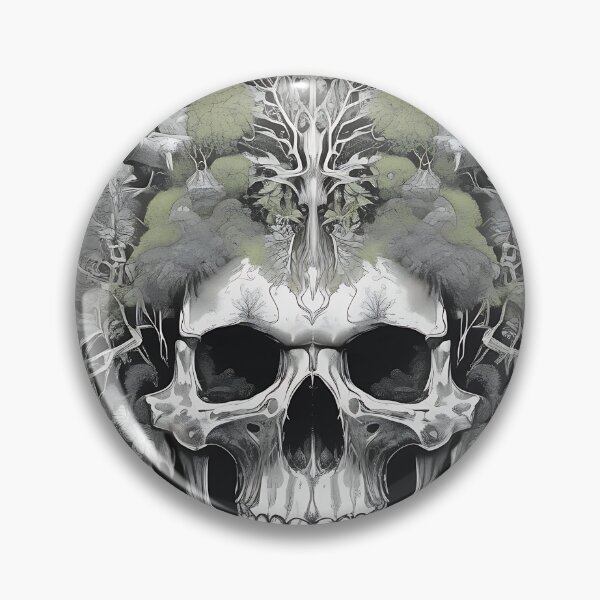Item preview, Leshy Forest Skull Antlers Engraving designed and sold by DarkOriginArts.