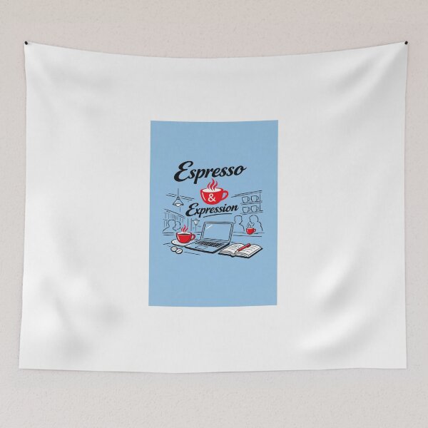 Item preview, Cafe Writer 4 blue designed and sold by SJHorsfall.