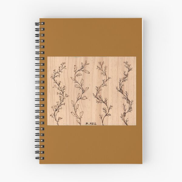 Item preview, Pyrograph Vines In Four Seasons designed and sold by M.Mill Drawings.