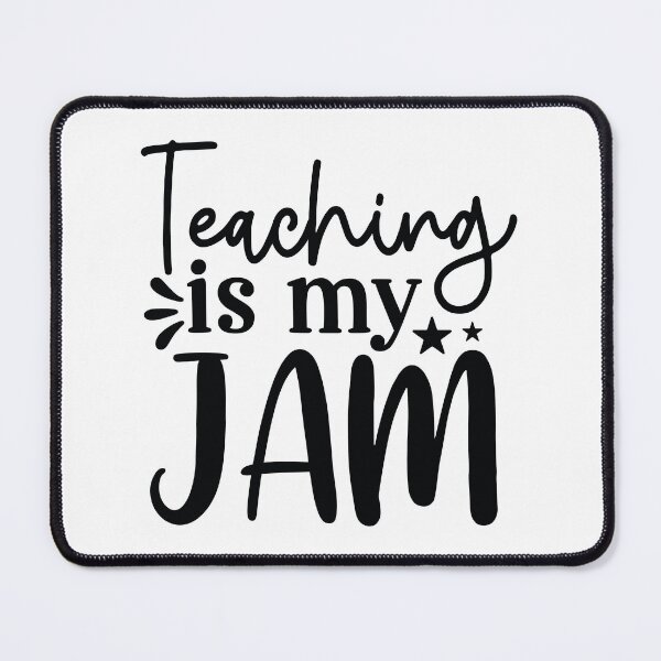 Item preview, Teaching Is My Jam - Funny School Mentor Aesthetic Professional Gift designed and sold by FuzionRaptor.