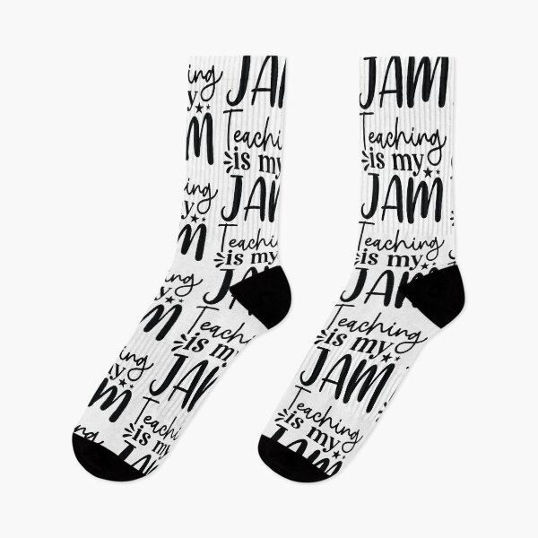 Item preview, Teaching Is My Jam - Funny School Mentor Aesthetic Professional Gift designed and sold by FuzionRaptor.