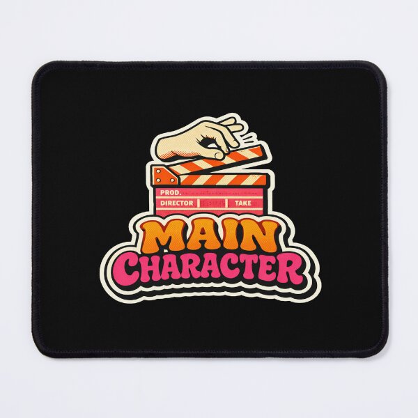 Item preview, Main Character Energy | Retro Movie Clapperboard Graphic for Film Lovers & Aesthetic Apparel designed and sold by Bright Nest Studio.