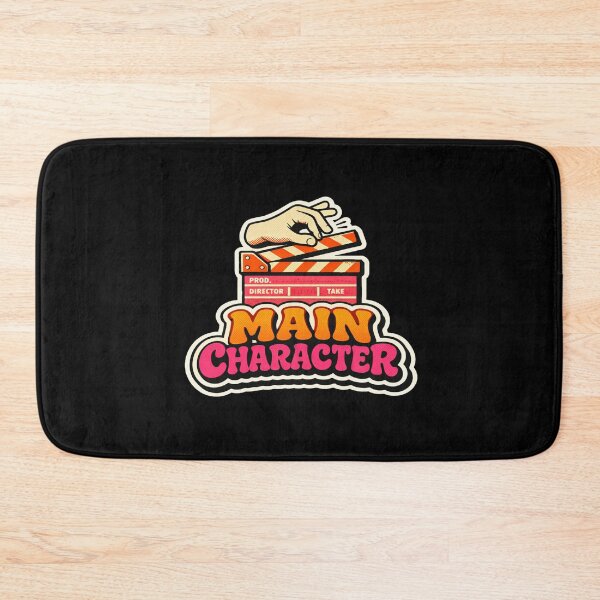 Item preview, Main Character Energy | Retro Movie Clapperboard Graphic for Film Lovers & Aesthetic Apparel designed and sold by Bright Nest Studio.