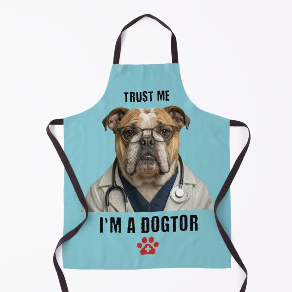 Item preview, Trust Me I'm A Dogtor Funny Bulldog Vet designed and sold by d247.