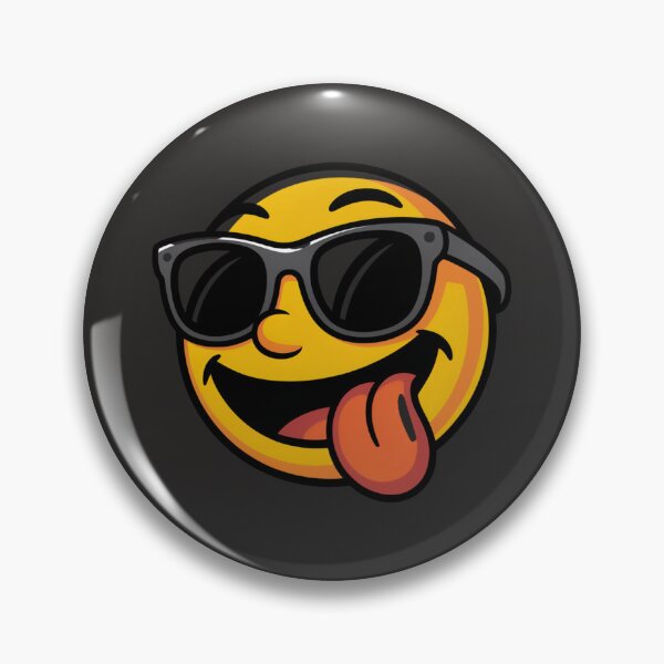 Artikelvorschau, Cooles Emoji mit Sonnenbrille – Lustiges T-Shirt | Smiley mit herausgestreckter Zunge | Trendiges Meme-Streetwear-Design entworfen und verkauft von GiftLore Studio.
