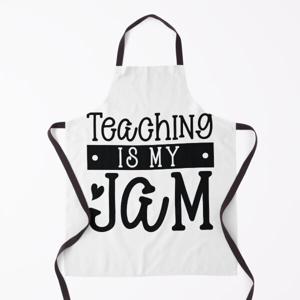 Item preview, Teaching Is My Jam - Cute Retro School Teacher Life Art designed and sold by FuzionRaptor.