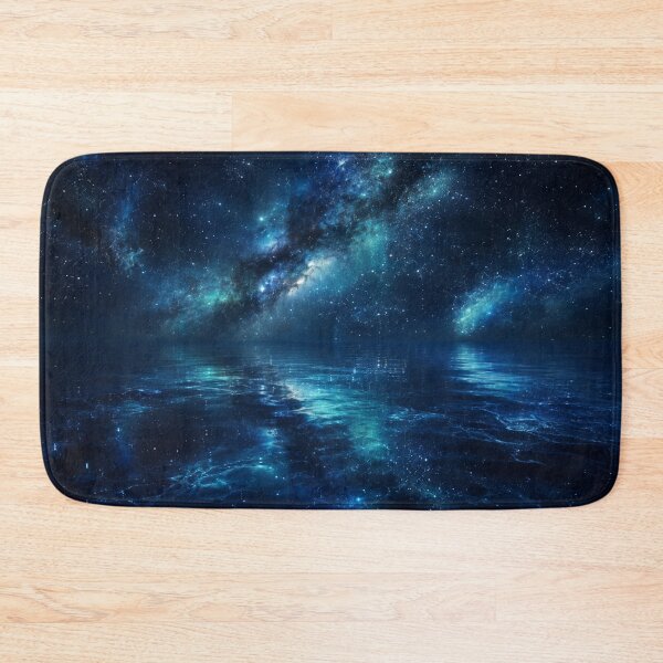 Item preview, Galaxy Reflection Underwater Dark Ocean Art designed and sold by irfanshikh.