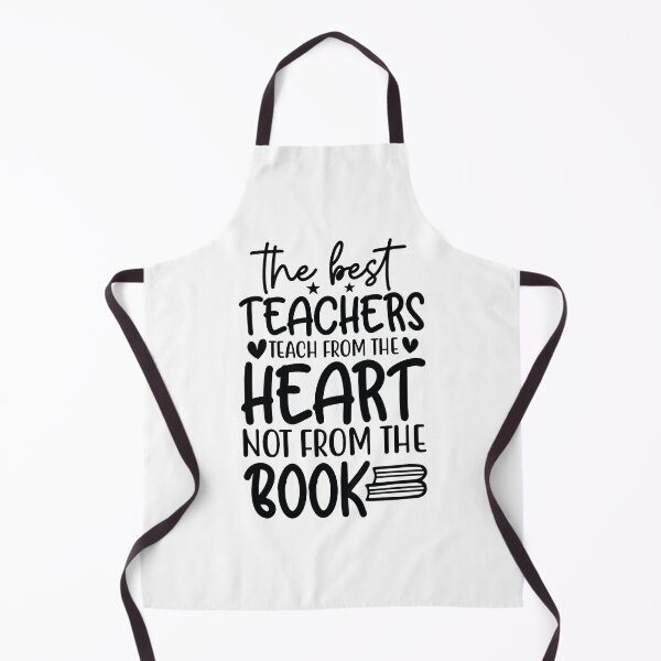 Item preview, Best Teachers Teach From The Heart Not From The Book - School Mentor Gift designed and sold by FuzionRaptor.