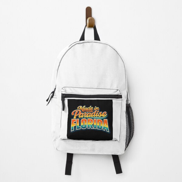 Item preview, *Made in Paradise Florida Retro Sunset Typography* designed and sold by Petringo.