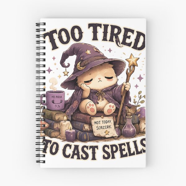 Item preview, Too tired to cast spell designed and sold by mushee2007.