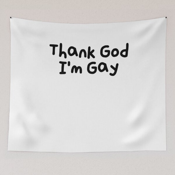 Item preview, Thank God I'm Gay designed and sold by BritySpear.
