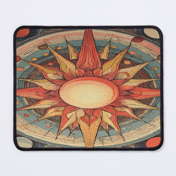 Item preview, Solar Pulse – Cosmic Minimal Illustration designed and sold by zoliartdesign.