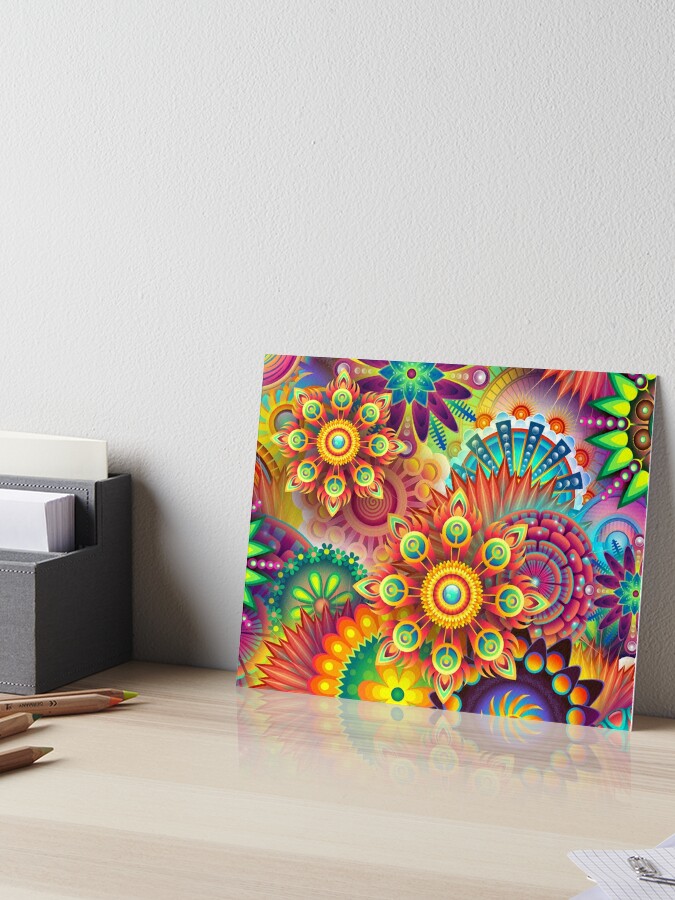 Psychedelic Mushrooms | Art Board Print