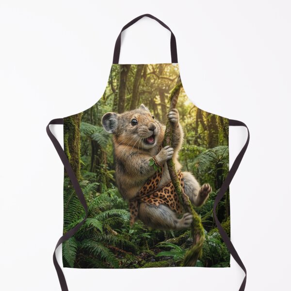 Item preview, Pika Tarzan Swings From Vine designed and sold by Tridentulus.