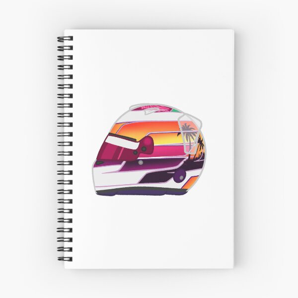 Item preview, Gabriel Bortoleto 2026 Miami Helmet designed and sold by OriDraws.