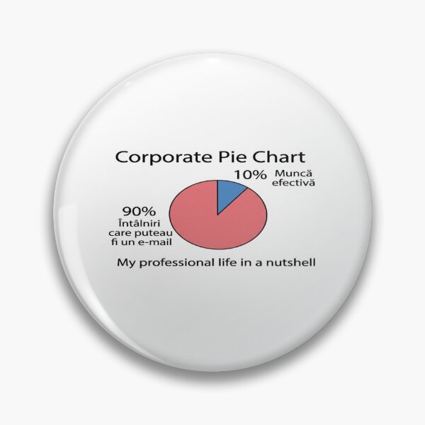 Item preview, Corporate Pie Chart - Office Humor designed and sold by  Explorer.
