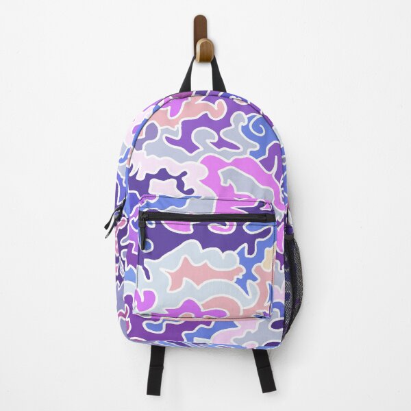 Item preview, Pastel Abstract Doodle Pattern | Purple Pink Blue Modern Line Art designed and sold by Zeddessay.