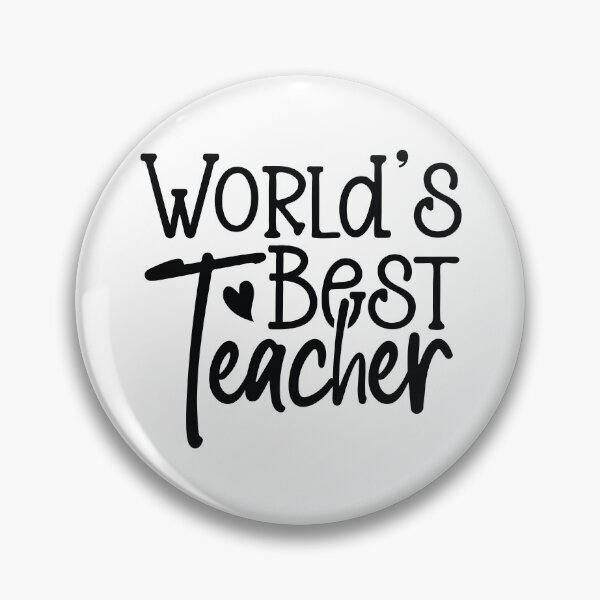 Item preview, Worlds Best Teacher - Cute School Mentor Professional Teaching Gift designed and sold by FuzionRaptor.