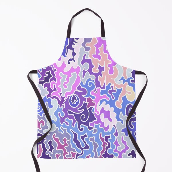 Item preview, Pastel Abstract Doodle Pattern | Purple Pink Blue Modern Line Art designed and sold by Zeddessay.