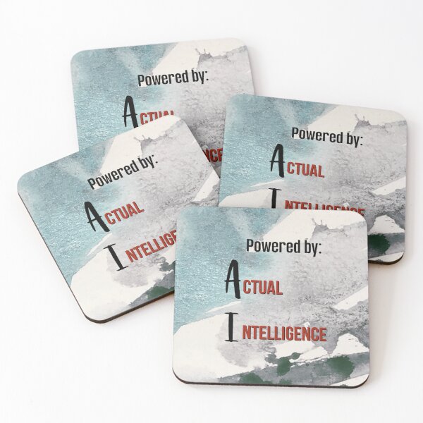 Item preview, Actual Intelligence, human made meme designed and sold by GiSilver.