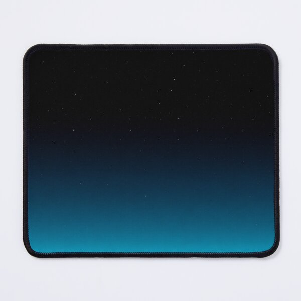 Item preview, Minimal Cosmos Gradient Black to Teal Art designed and sold by irfanshikh.