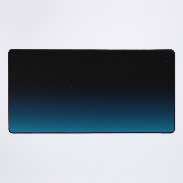 Item preview, Minimal Cosmos Gradient Black to Teal Art designed and sold by irfanshikh.