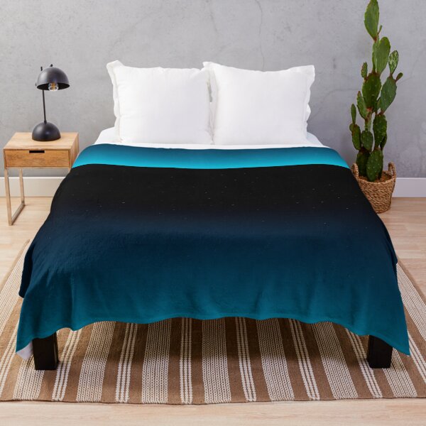Item preview, Minimal Cosmos Gradient Black to Teal Art designed and sold by irfanshikh.