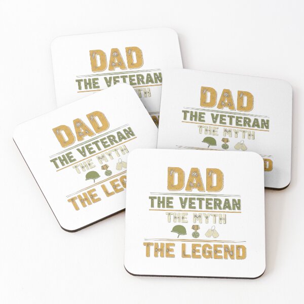 Item preview, Dad The Veteran The Myth The Legend Shirt designed and sold by Designs-RZ.