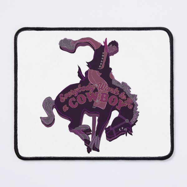 Item preview, everybody wants to be a cowboy (pink neon) designed and sold by dyldesignz.