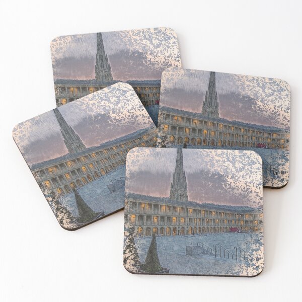 Item preview, Halifax Piece Hall Heritage Art - Historic England Landmark Vintage designed and sold by ArtworkNorth.
