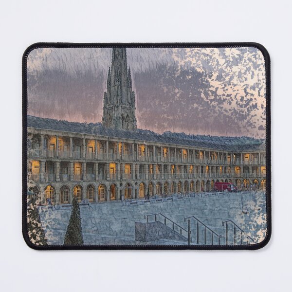 Item preview, Halifax Piece Hall Heritage Art - Historic England Landmark Vintage designed and sold by ArtworkNorth.