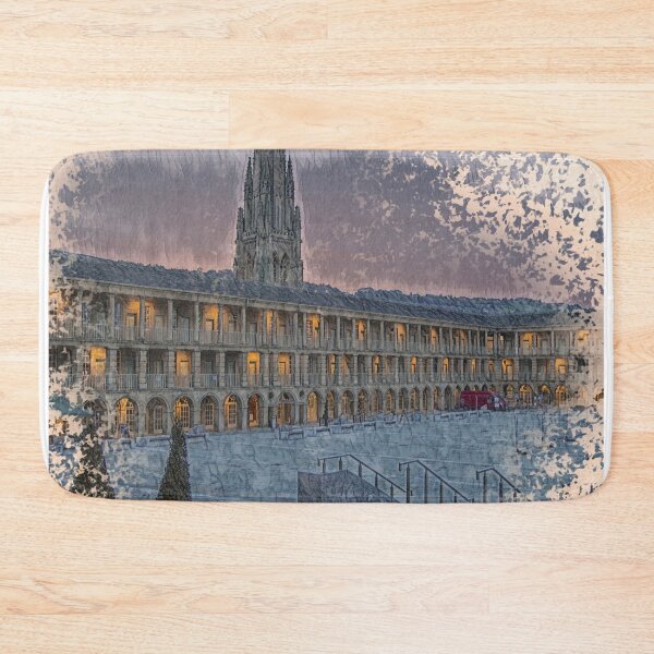 Item preview, Halifax Piece Hall Heritage Art - Historic England Landmark Vintage designed and sold by ArtworkNorth.