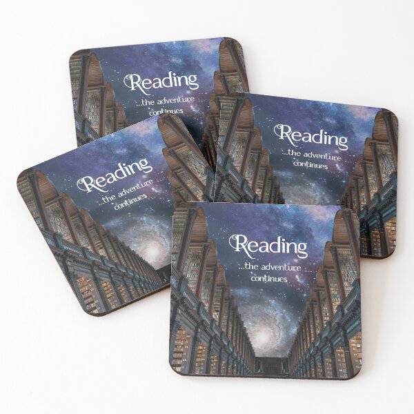Item preview, Reading, the adventure continues designed and sold by MissTerryWoman.